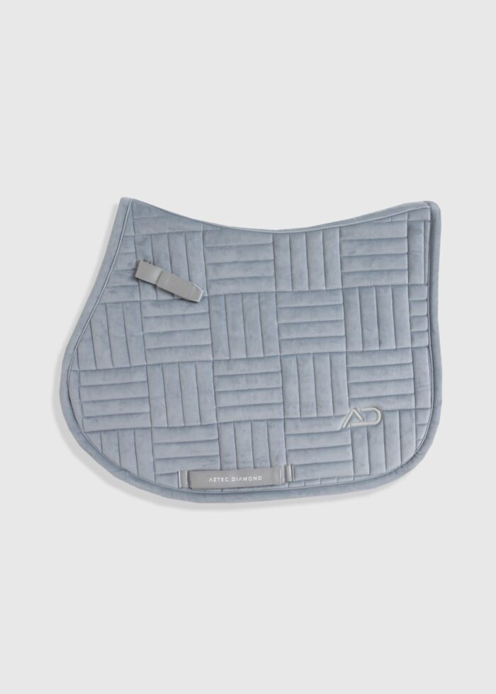 YR Ash Blue Saddle Cloth