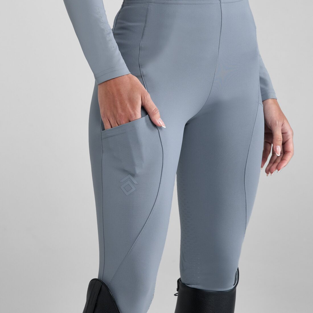 Ash Blue Core Leggings Full Seat