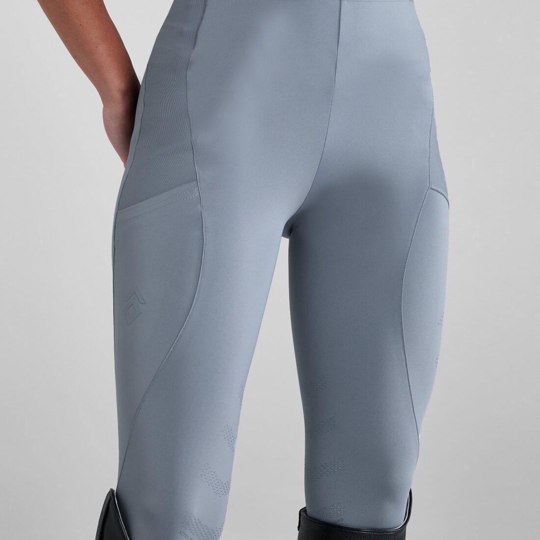 Ash Blue Core Leggings Knee Grip