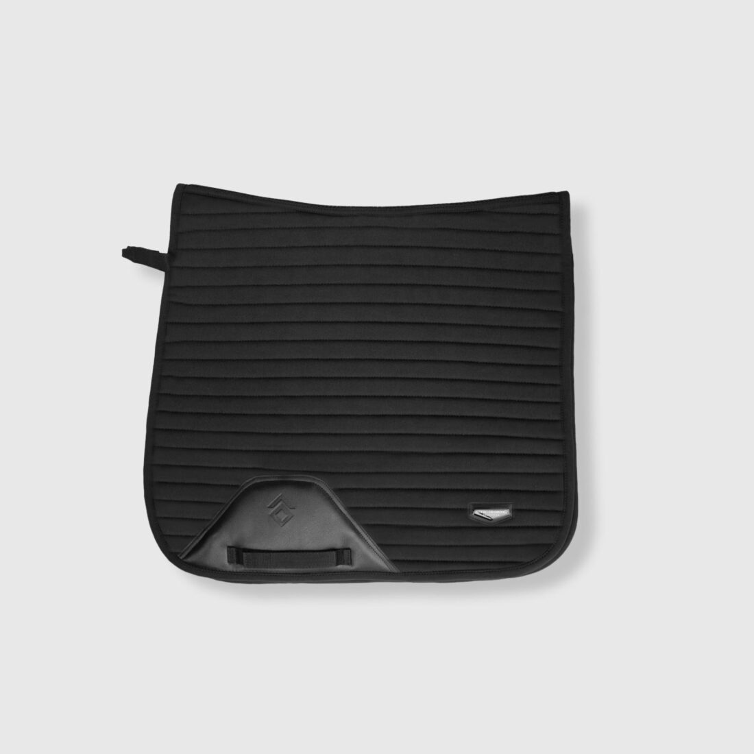 Black Enamel Badge Dressage Saddle Cloth