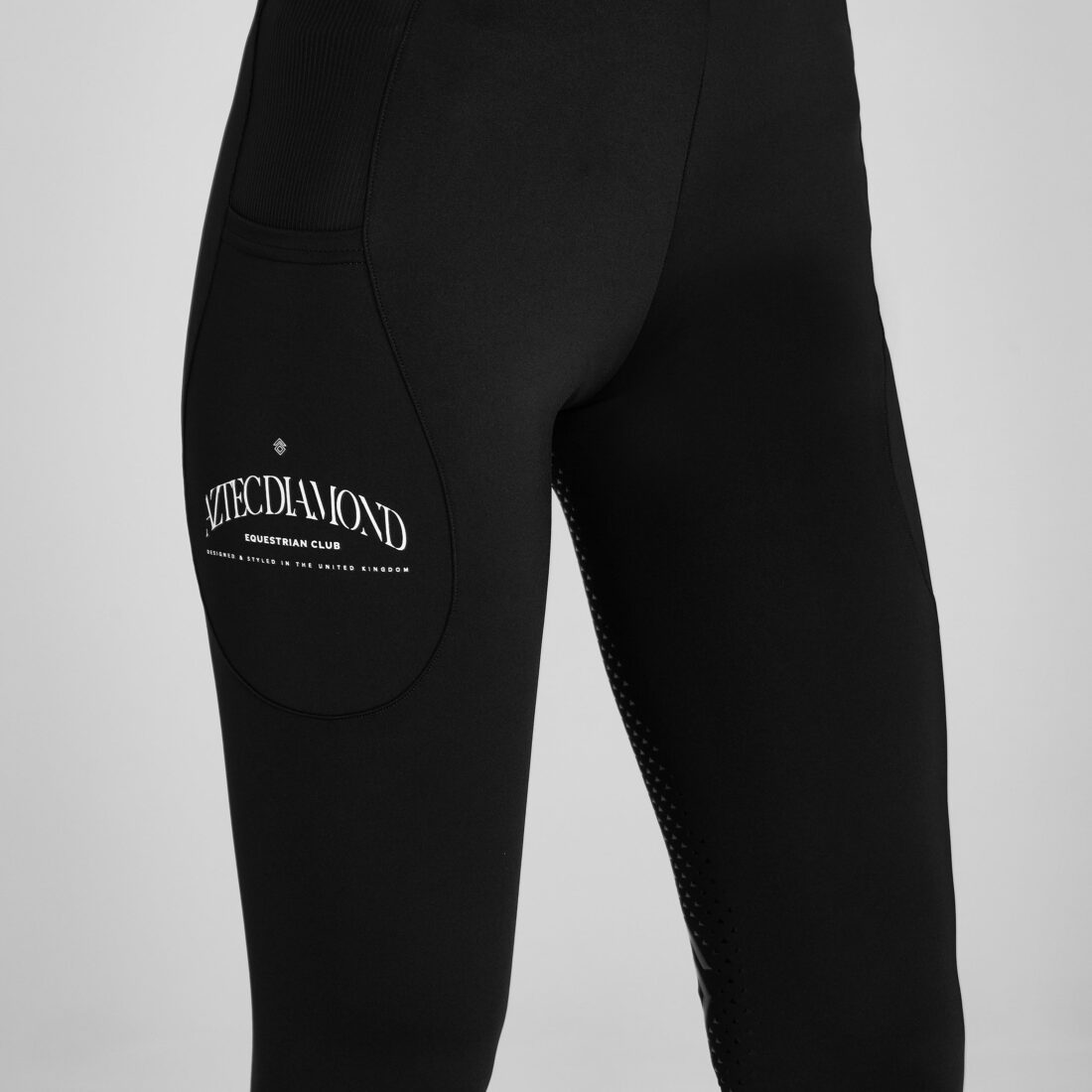 Black EQ Club Leggings Full Seat