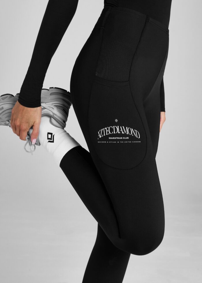 Black EQ Club Leggings