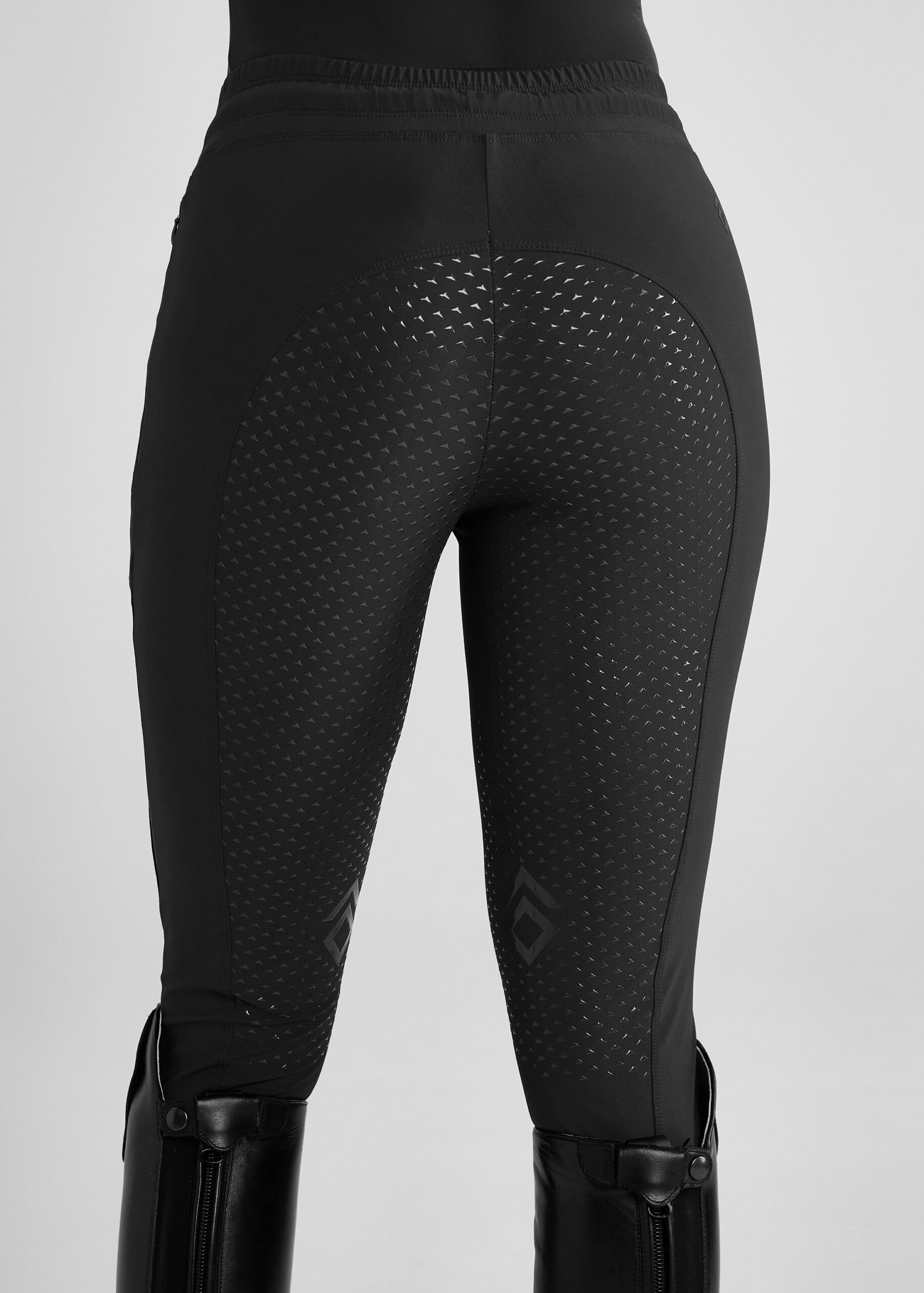 Black Training Pants Full Seat