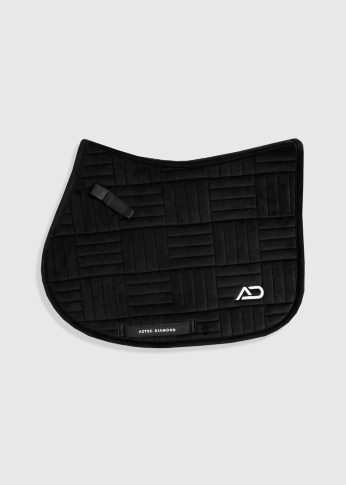 YR Black Saddle Cloth