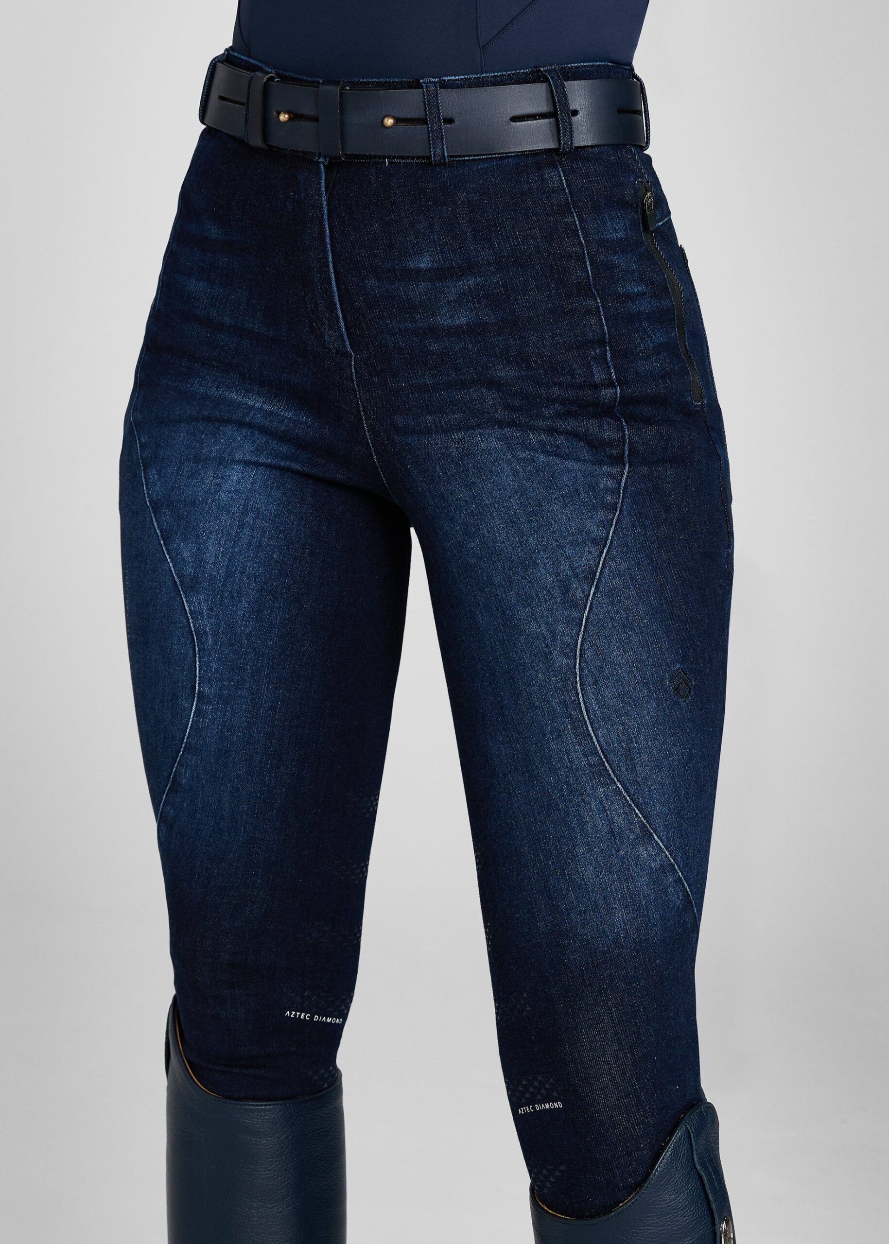 Premium Indigo Denim Breeches