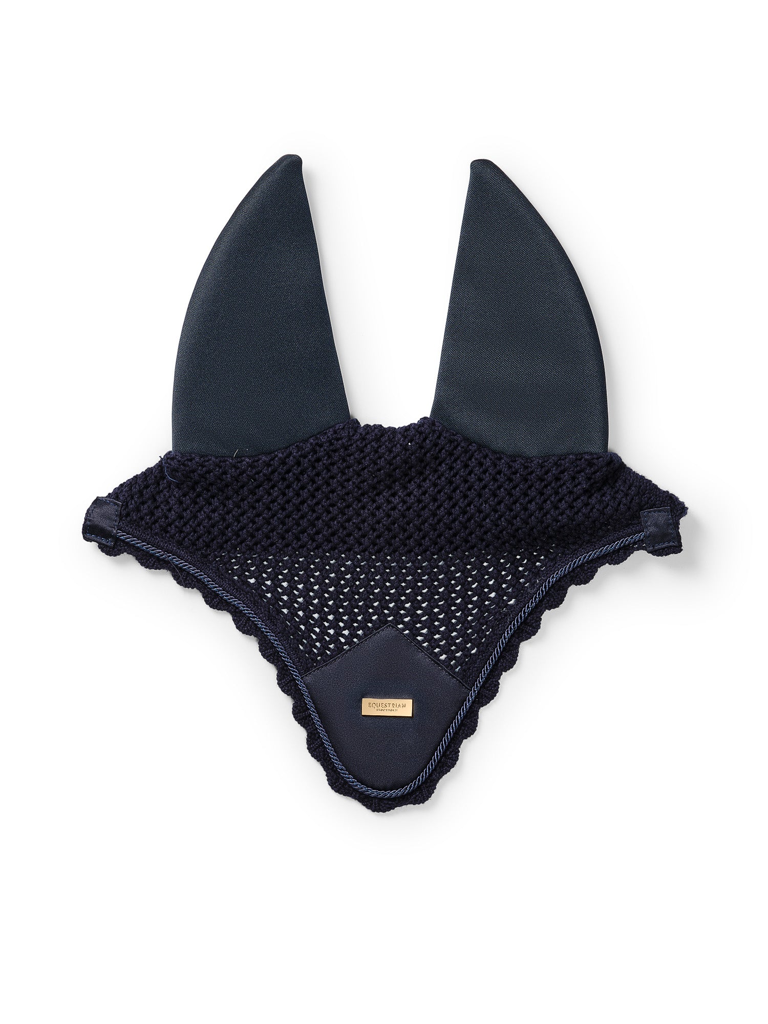 Soundless Ear Bonnet Navy Gold