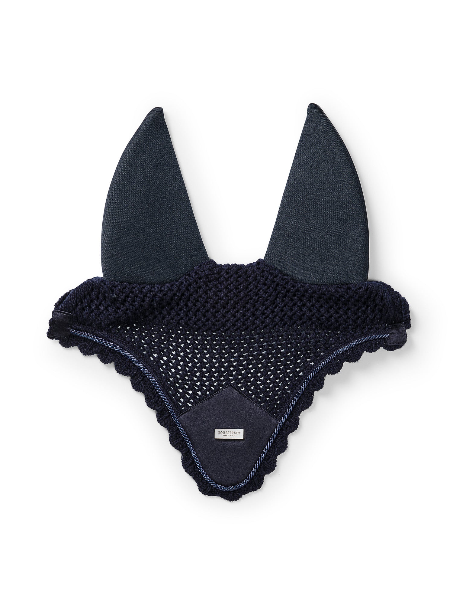 Soundless Ear Bonnet Navy Silver