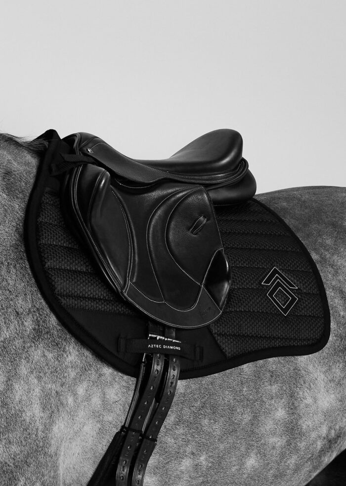 Black Mesh Saddle Cloth