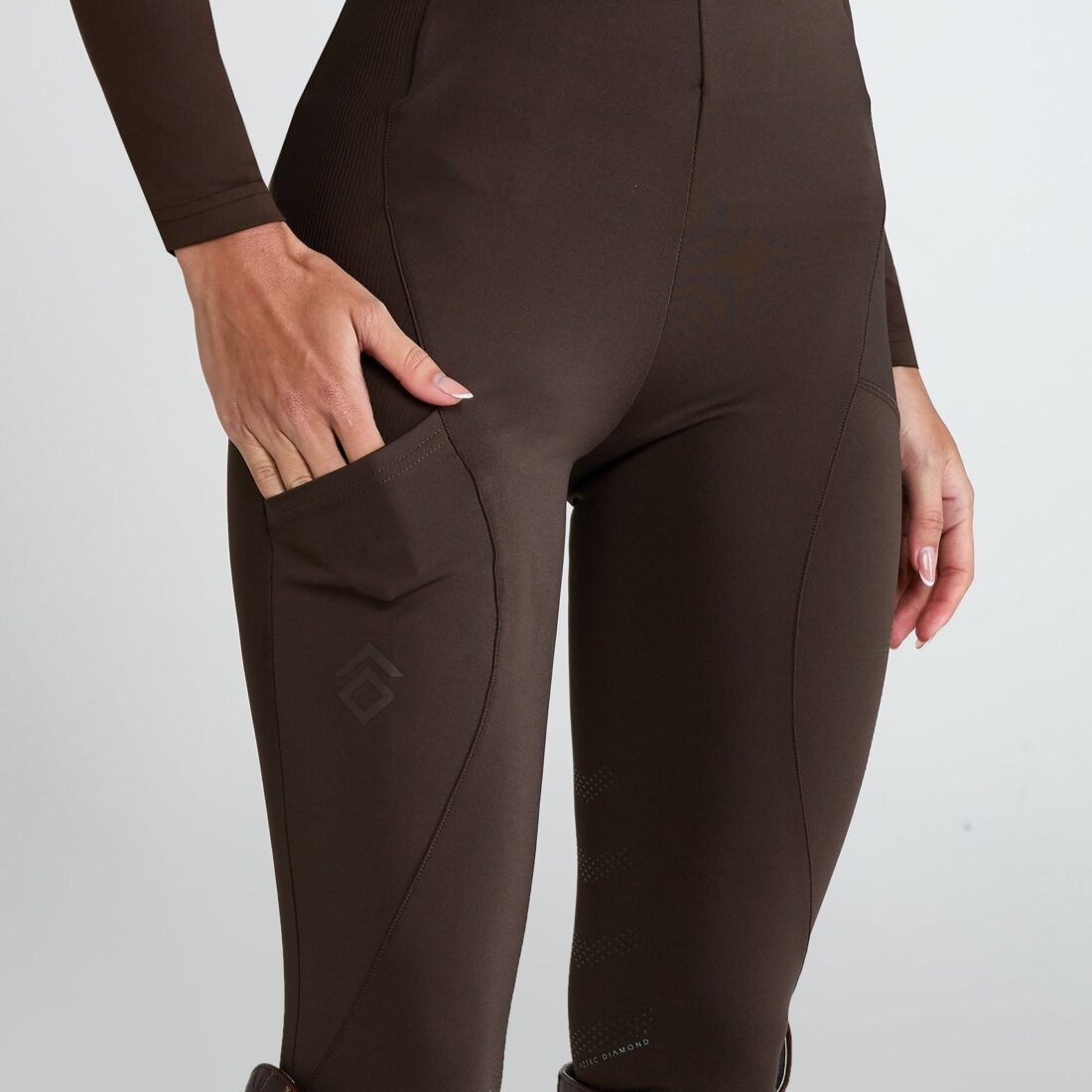 Chocolate Core Leggings Knee Grip