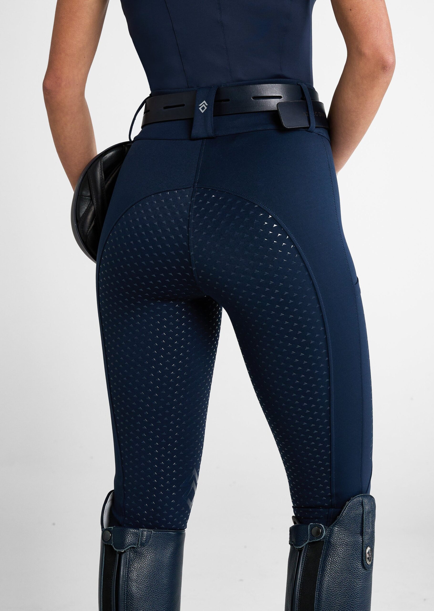 Navy Compression Breeches Full Seat