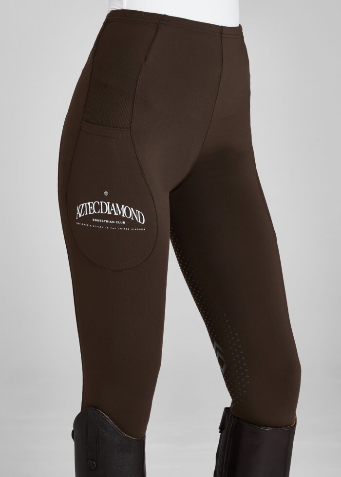 Mocha EQ Club Leggings Full Seat