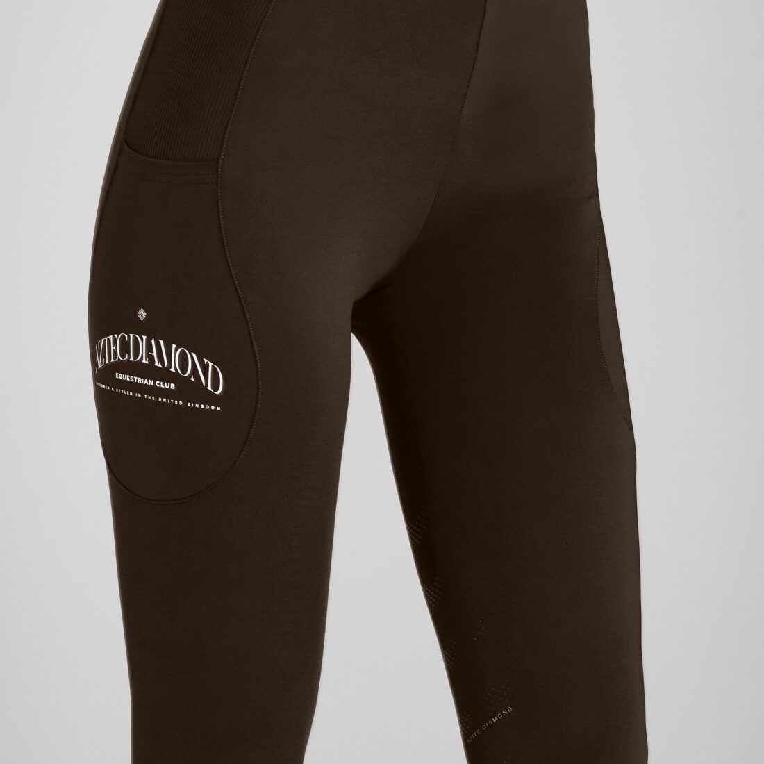 Mocha EQ Club Leggings Knee Grip