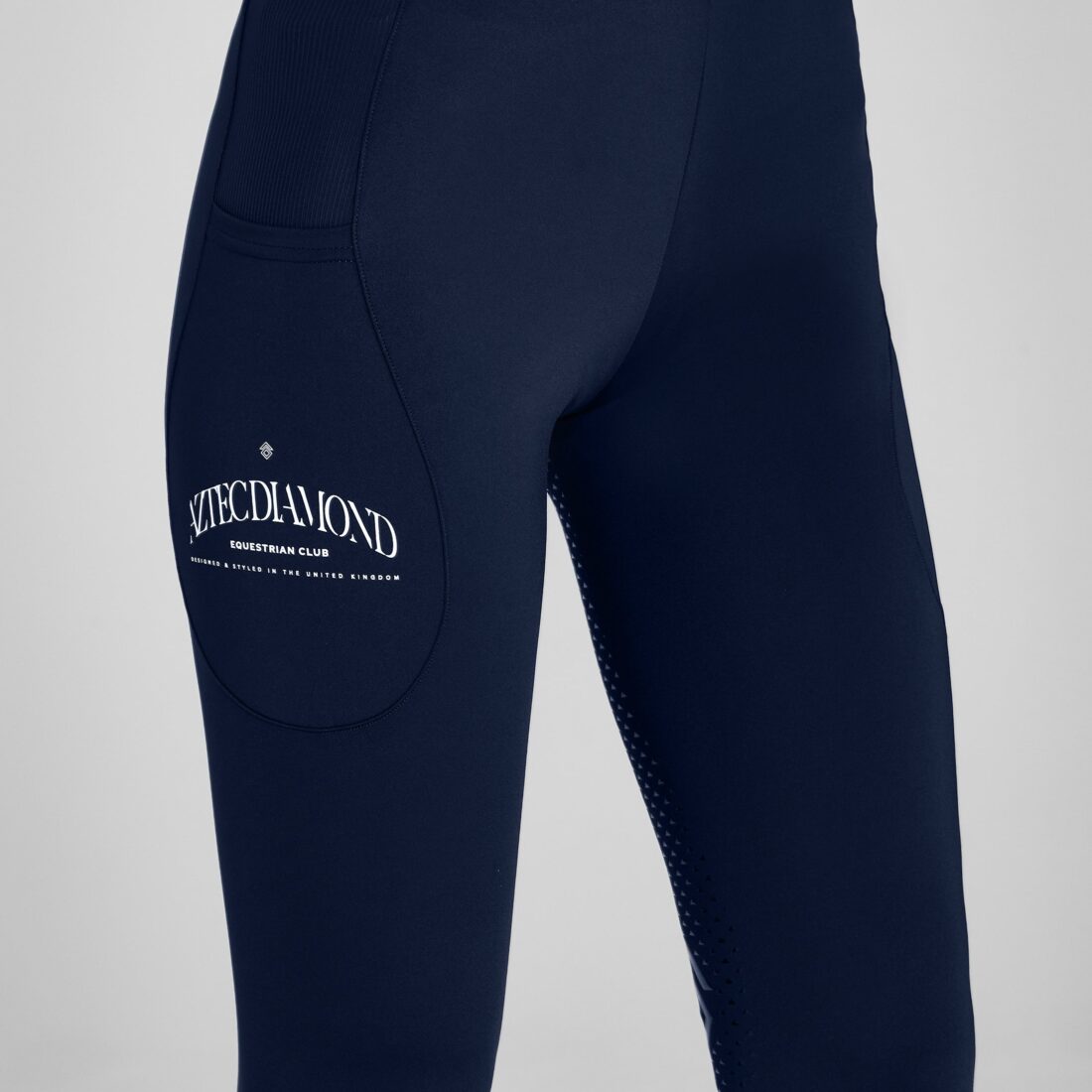 Navy EQ Club Leggings Full Seat