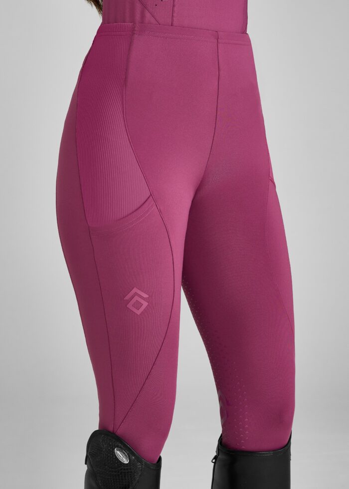 Raspberry Core Leggings Full Seat