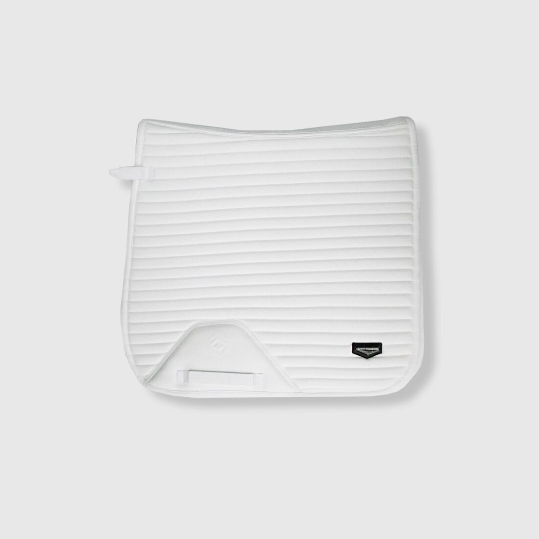 White Enamel Badge Dressage Saddle Cloth
