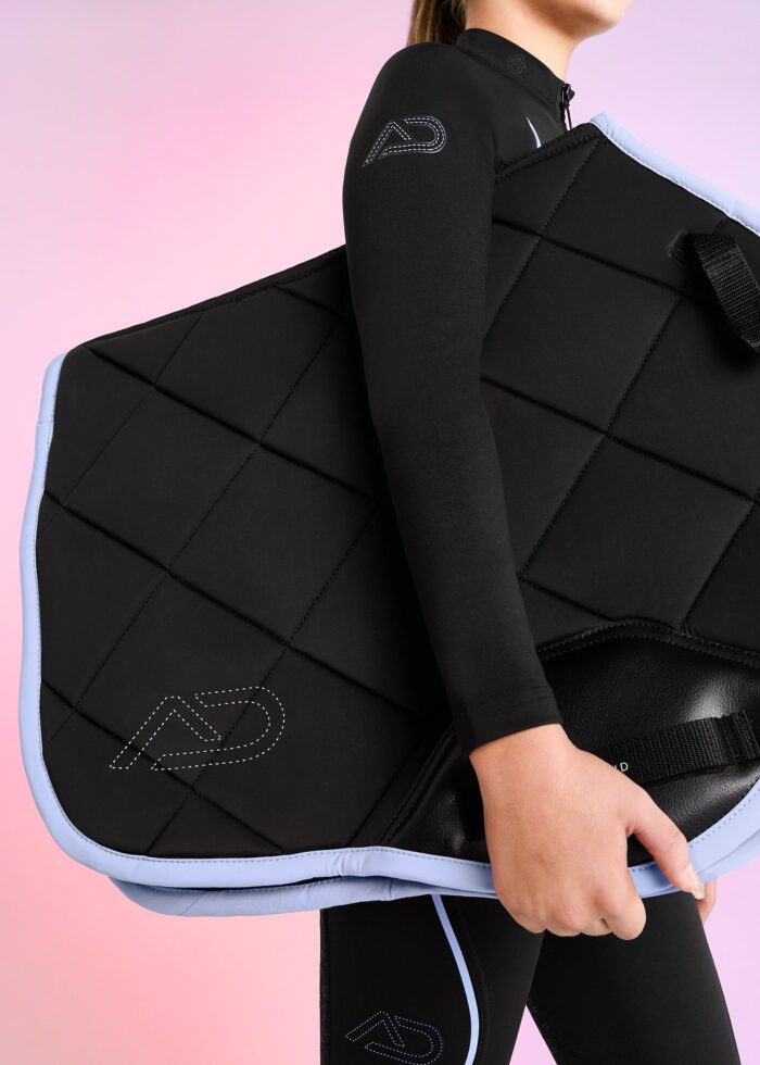 YR Cosmic Black Saddle Cloth Set