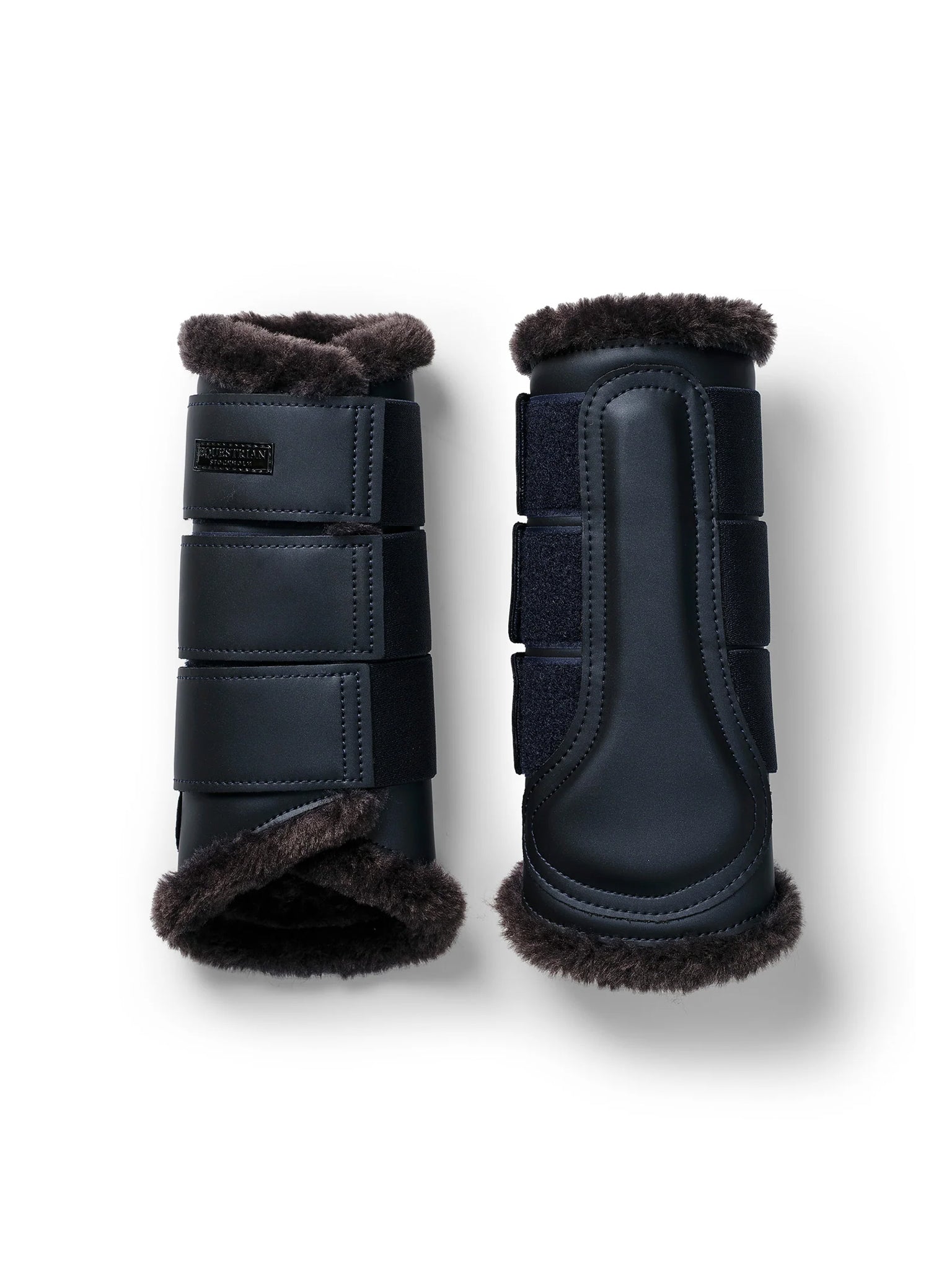 Brushing Boots Clean Navy