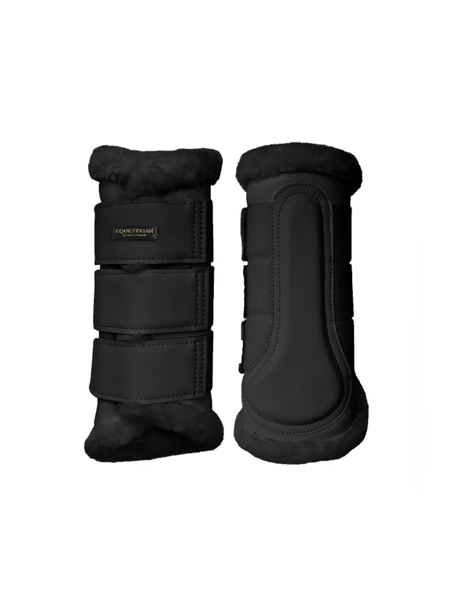 Brushing Boots Black Gold