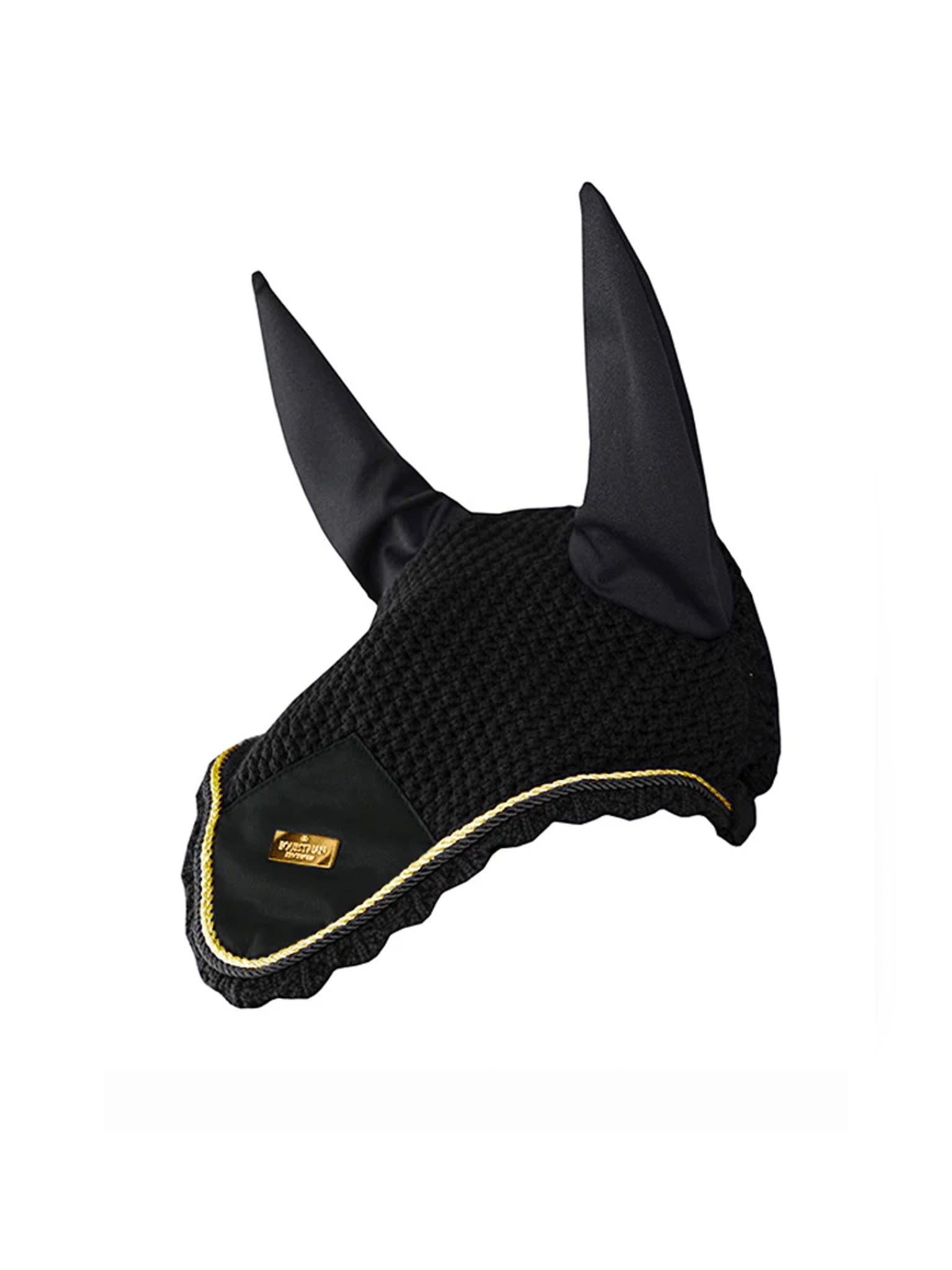 Ear Bonnet Black Gold