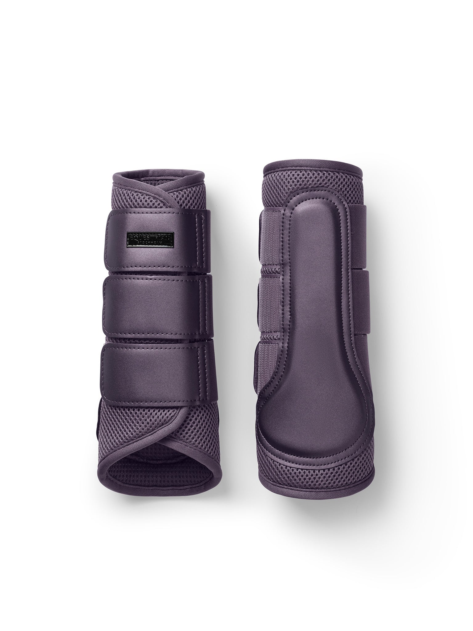 Mesh Brushing Boots Dark Violet