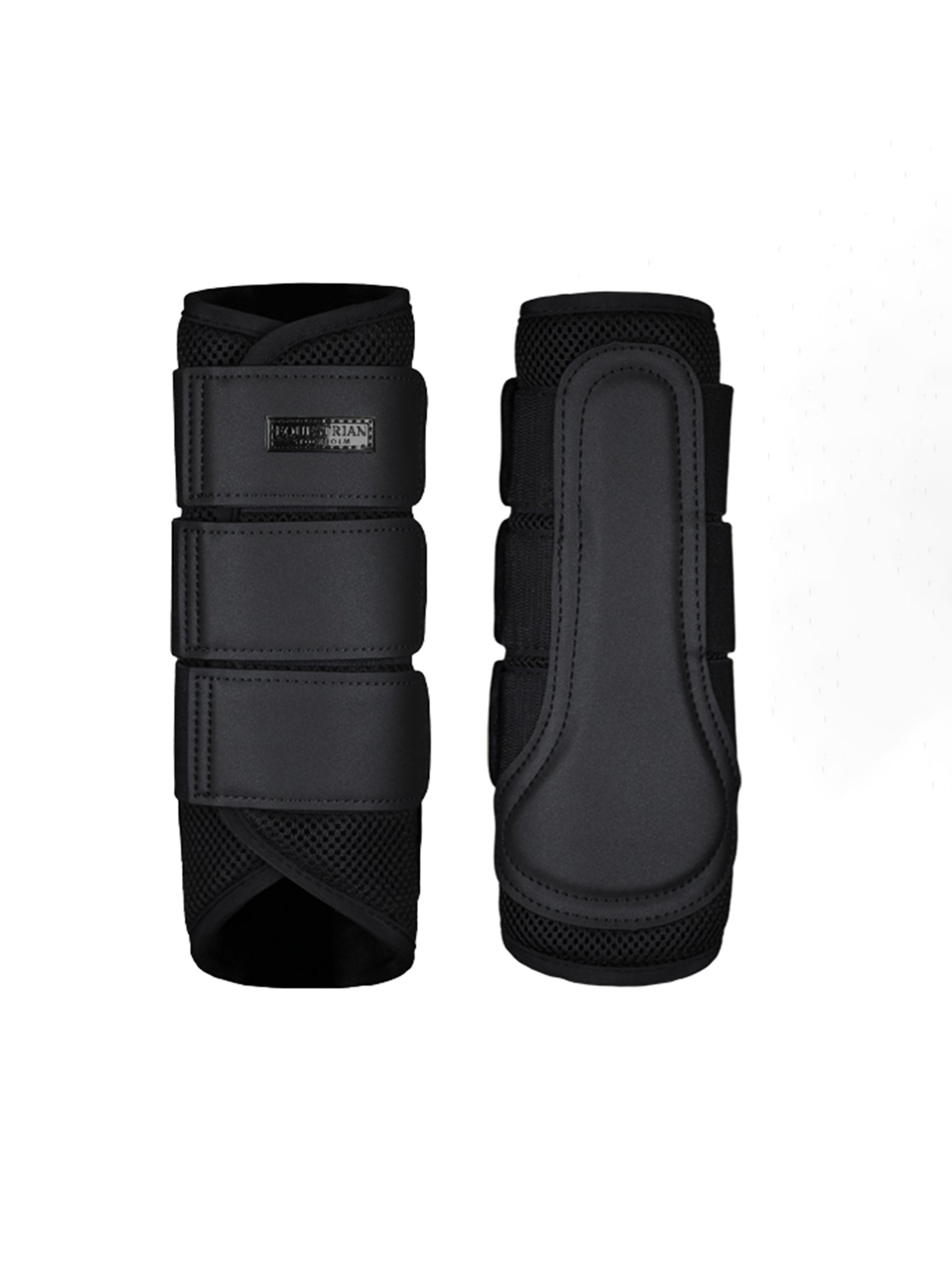 Mesh Brushing Boots All Black